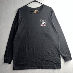 Bucees Geometric Print Bucees Logo Long Sleeve Large Back Print